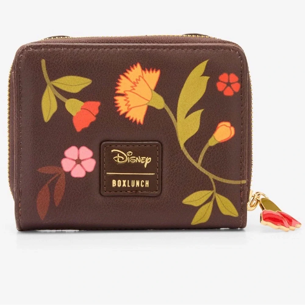 Loungefly Disney Minnie Mouse Velvet Floral Ears Wallett